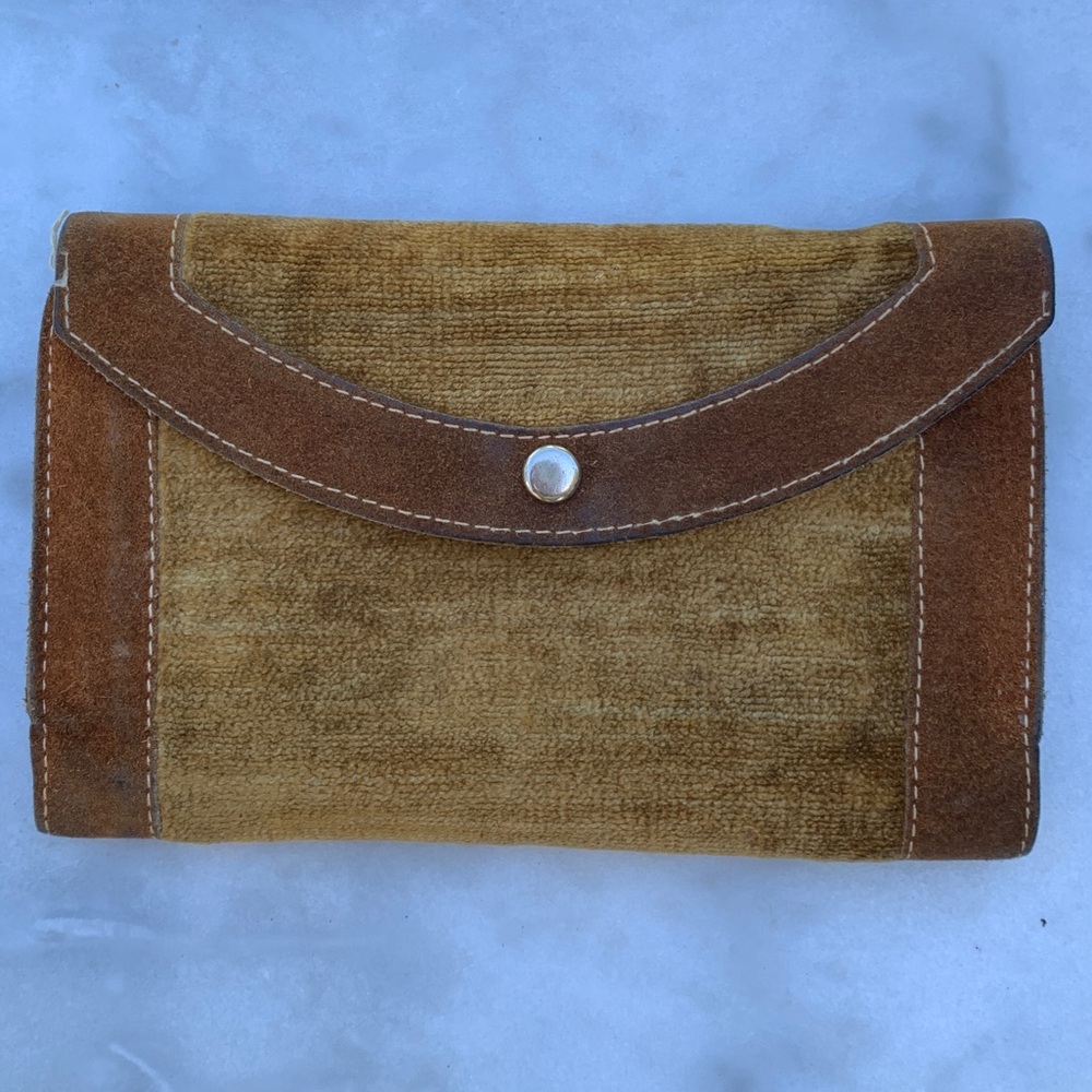 Vintage two-tone wallet